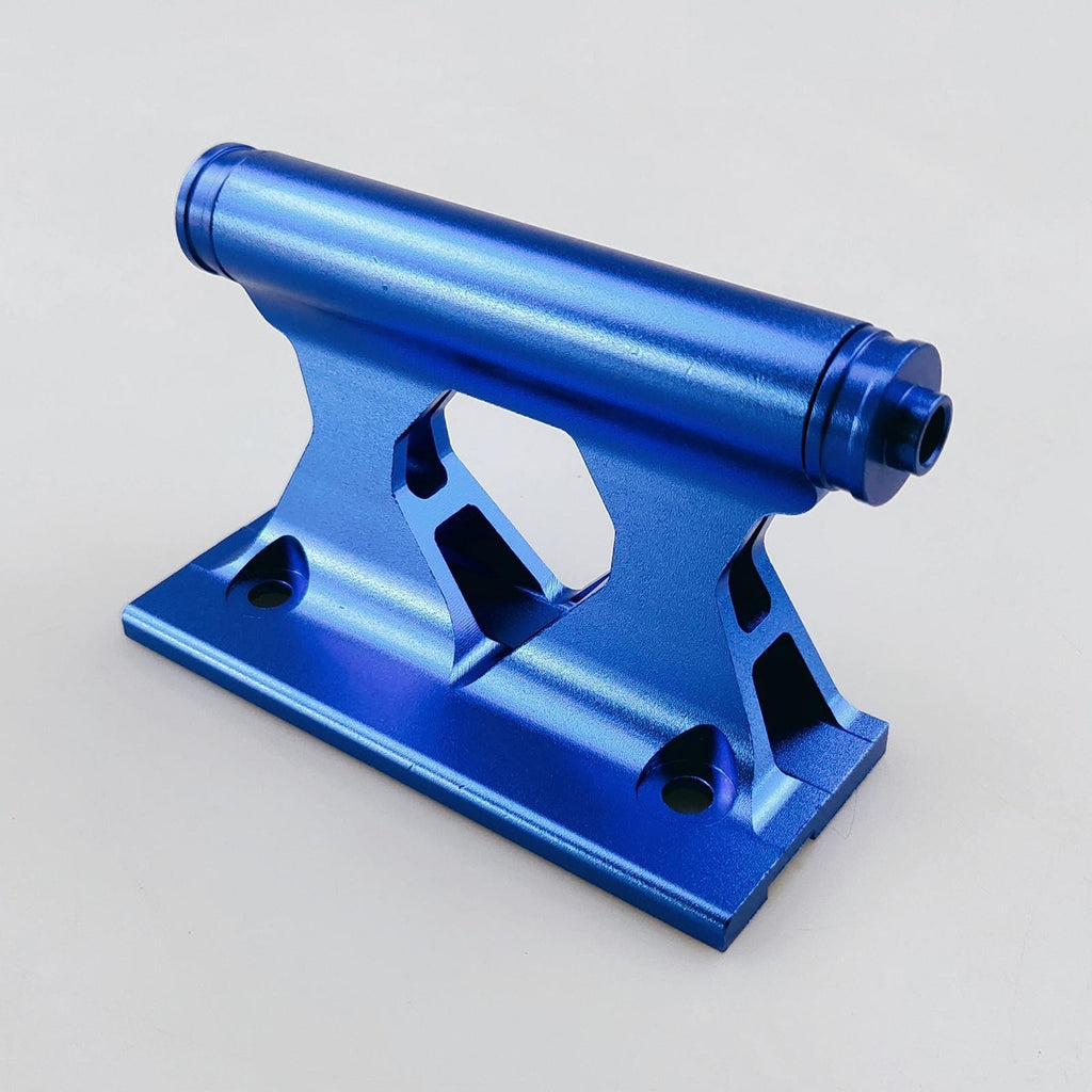 Bike Block Fork Mount MTB Trailer Truck Bed Rack Cycling Bicycle Blue