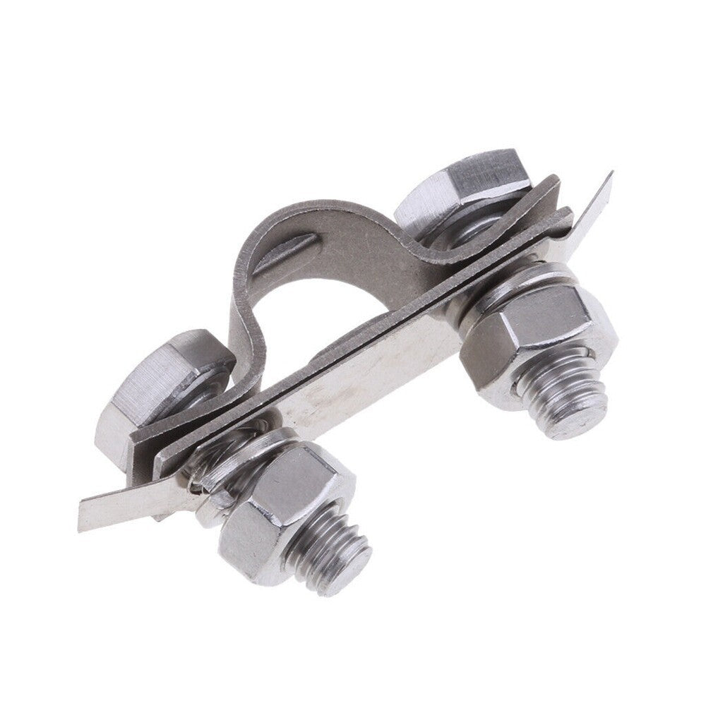 4X Replacement Boat Marine 304 Stainless Steel Control Throttle Cable Tube Clamp