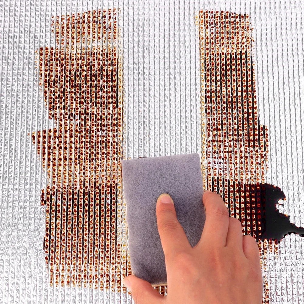 Heat Insulation Aluminum Foil Window Film with Suction Cup for Easy Installation