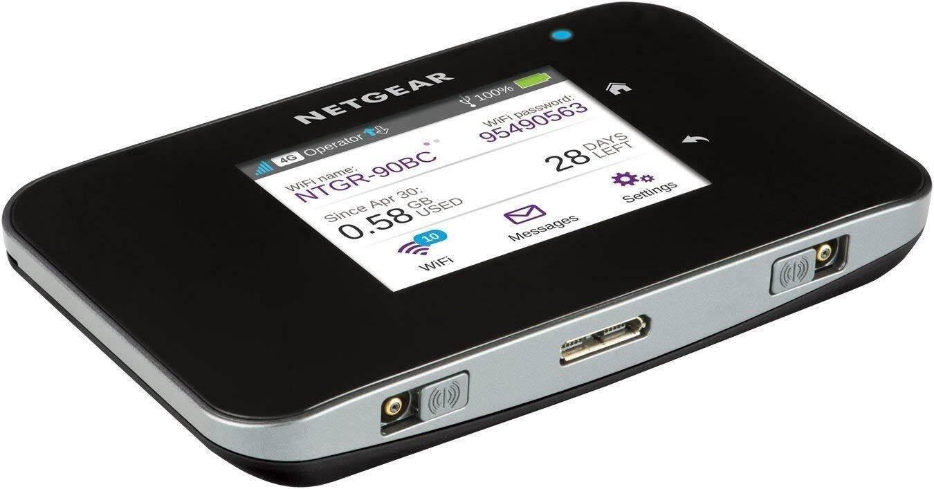 Unlocked Netgear AC810S 600Mbps 4G LTE Wi-Fi Router + Antenna Portable Hotspot