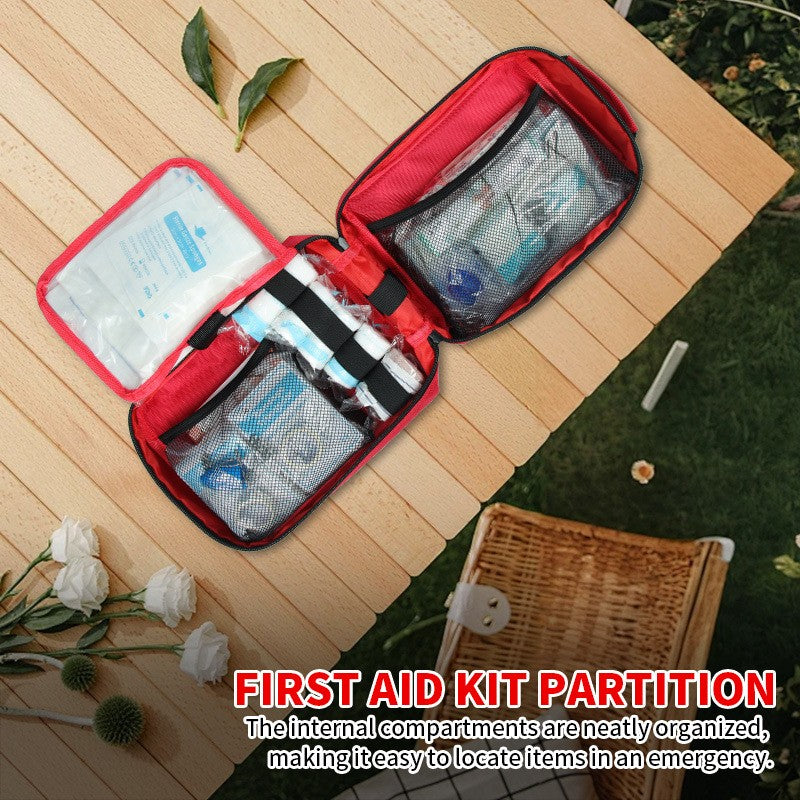 405Pcs 51 Kinds First Aid Kit Medical Emergency for Car Home Camping Travel
