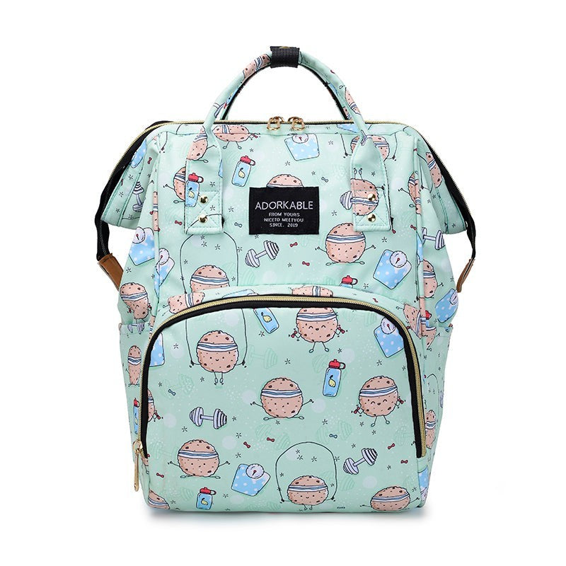 Hod Health & Home Cute Colourful Multifunctional Backpack Nappy Bag fabric,nylon