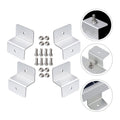 4 Pcs Mounting Hardware Roof Brackets Solar Panel for Motorhome Mounted