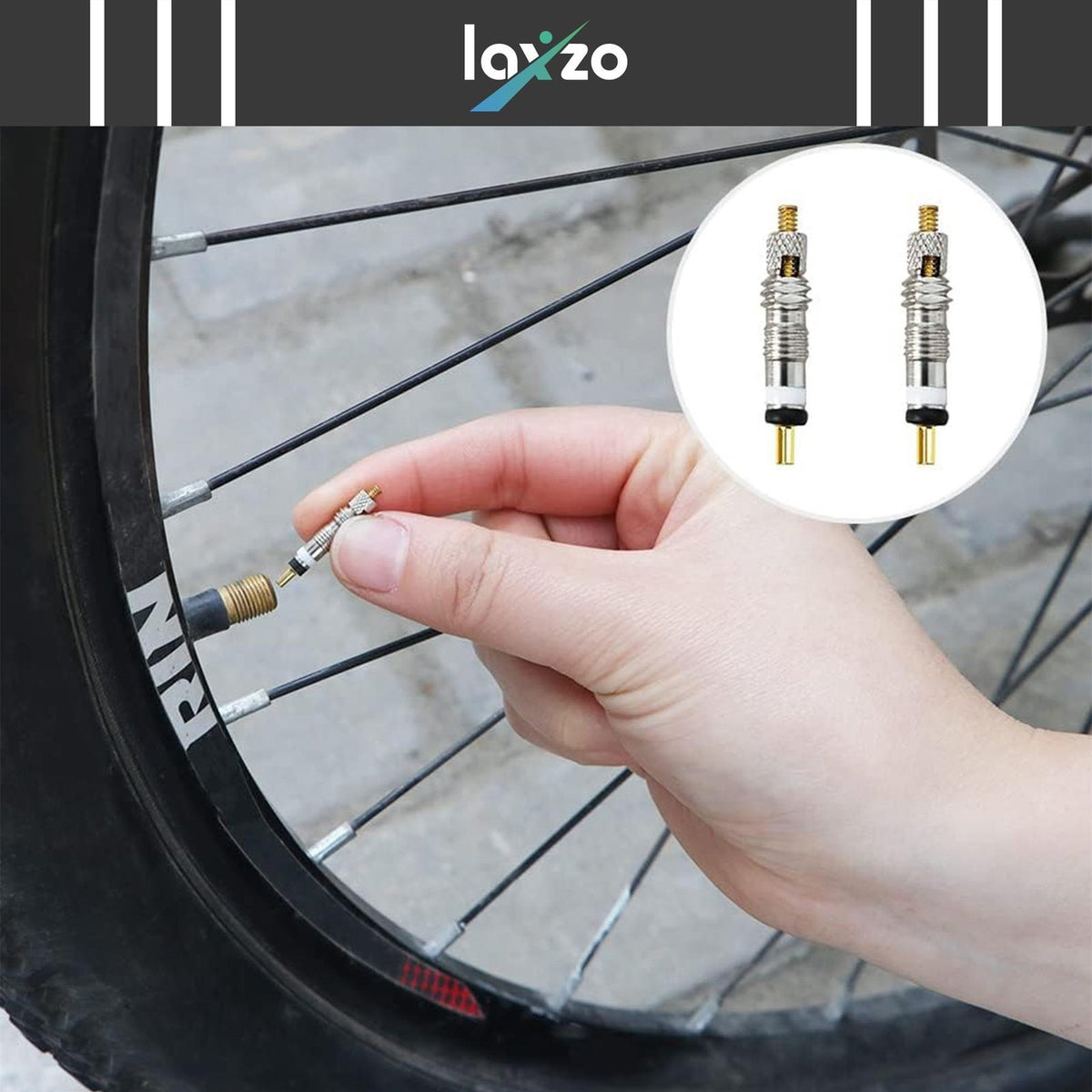 Replacement VALVE CORE REMOVER TOOL &Valves For Presta MTB Road Tubeless Cycle