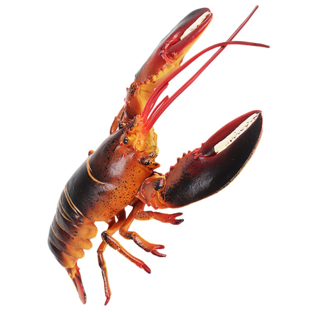 Plastic Seaside Large Lobster Decoration Simulation Figures