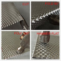 Motorsport Embossed Aluminium Heat Shield Material 500mm x 700mm Sheet Rally