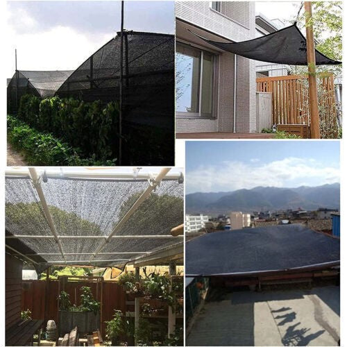 Shade Cloth with Grommets Garden Sun Mesh Resistant Garden Sun Shade Netting