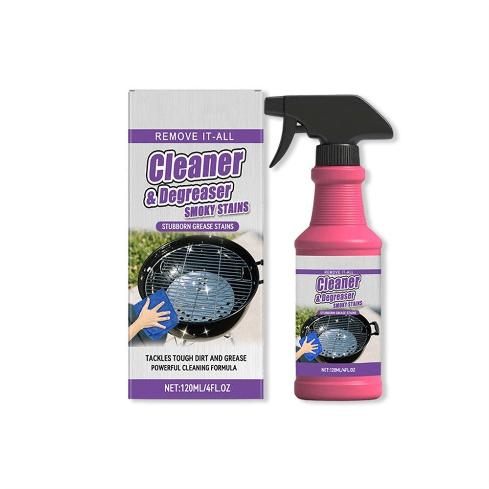 Grill Degreaser Spray Extra Fast-Acting Heavy-Duty BBQ Cleaner for Greasy Grates