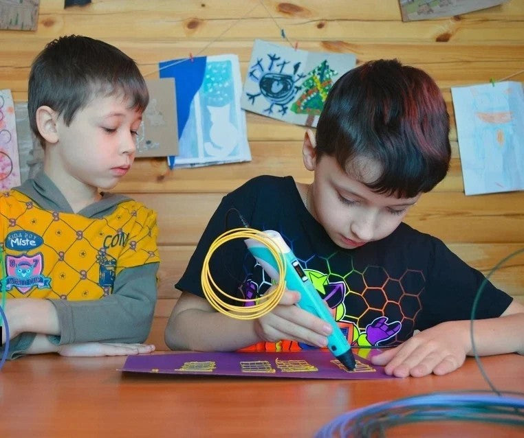 3D Printing Pen Kids Bundle - 350 ft PLA Birthday Gift set for Creative Minds