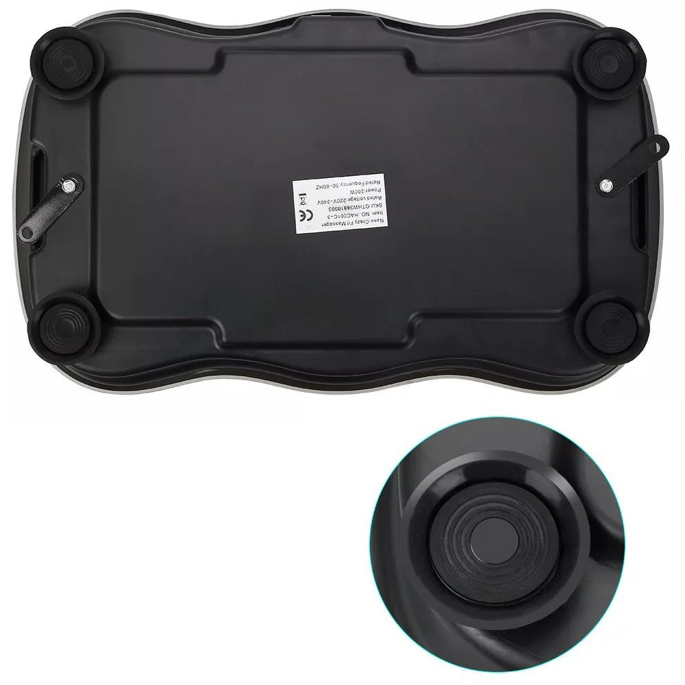 Power Vibration Plate Vibrating Machine Platform Exercise Body Shaker Massager
