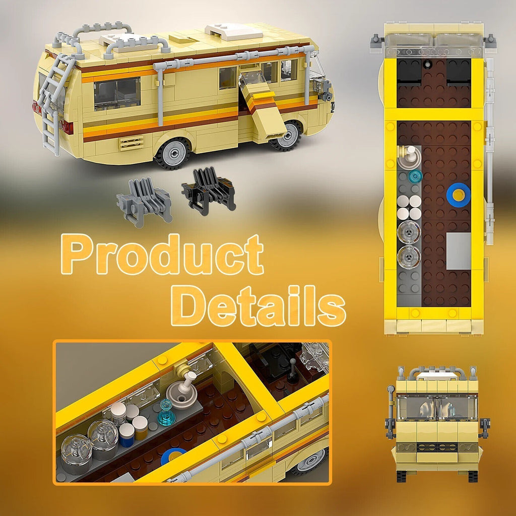 Building Blocks Set for Break Bad Car House Van Model Bricks Kit Toys Kids UK