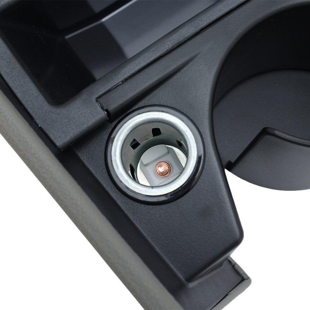 For VW T5 Transporter Ashtray Cup Coin Holder Dual Drink Grey RHD 7H285860130T