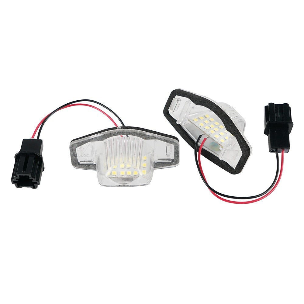 2x LED Number Plate Licence Light Fit Honda Jazz Insight Odyssay CRV FR-V Stream