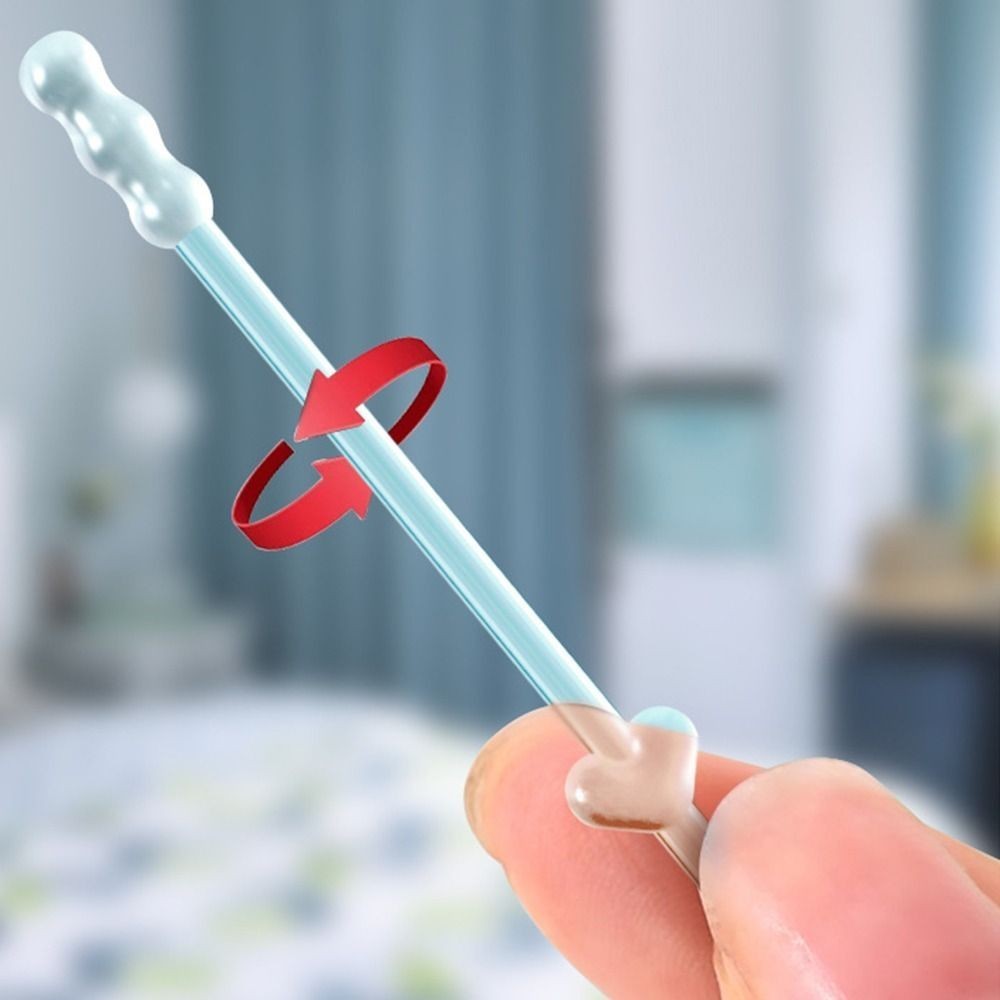 24PCS/Box Ear Cleaner Sticky Ear Swabs Soft Sticky Earwax Remover Stick  Adults