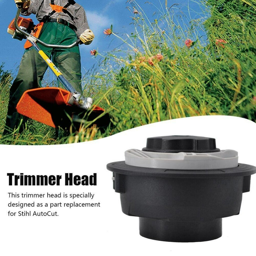 Strimmer Head Fits Stihl AutoCut C6-2 Bump Feed Line FS38 FS40 FS40C FS45 FS46