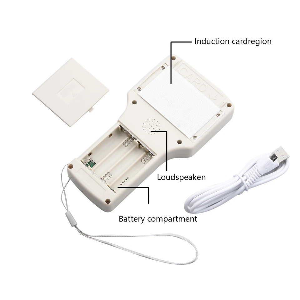 Durable Handheld RFID/NFC Smart Card Reader Elevator Writer Copier IC ID Sensor
