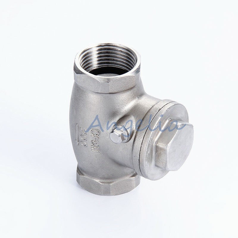 1/2" BSP Stainless Steel 304 Swing Check Valve 232 Psi Prevent Water Backflow