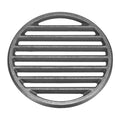 Cast Iron Bottom Fire Grate 5.9" OD Round BBQ High Heat Charcoal Plate