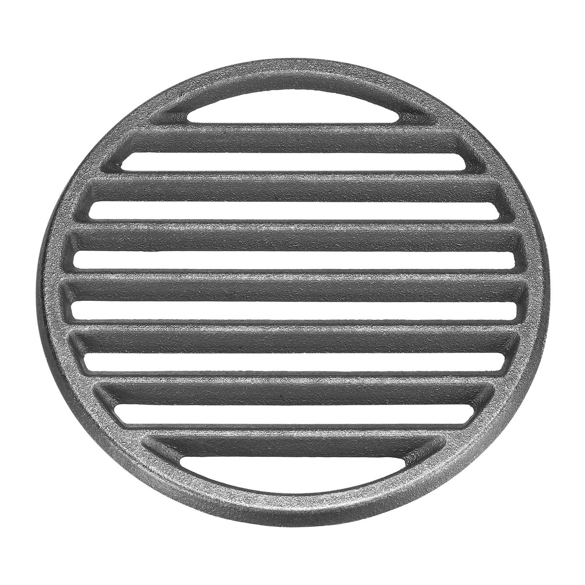 Cast Iron Bottom Fire Grate 5.9" OD Round BBQ High Heat Charcoal Plate
