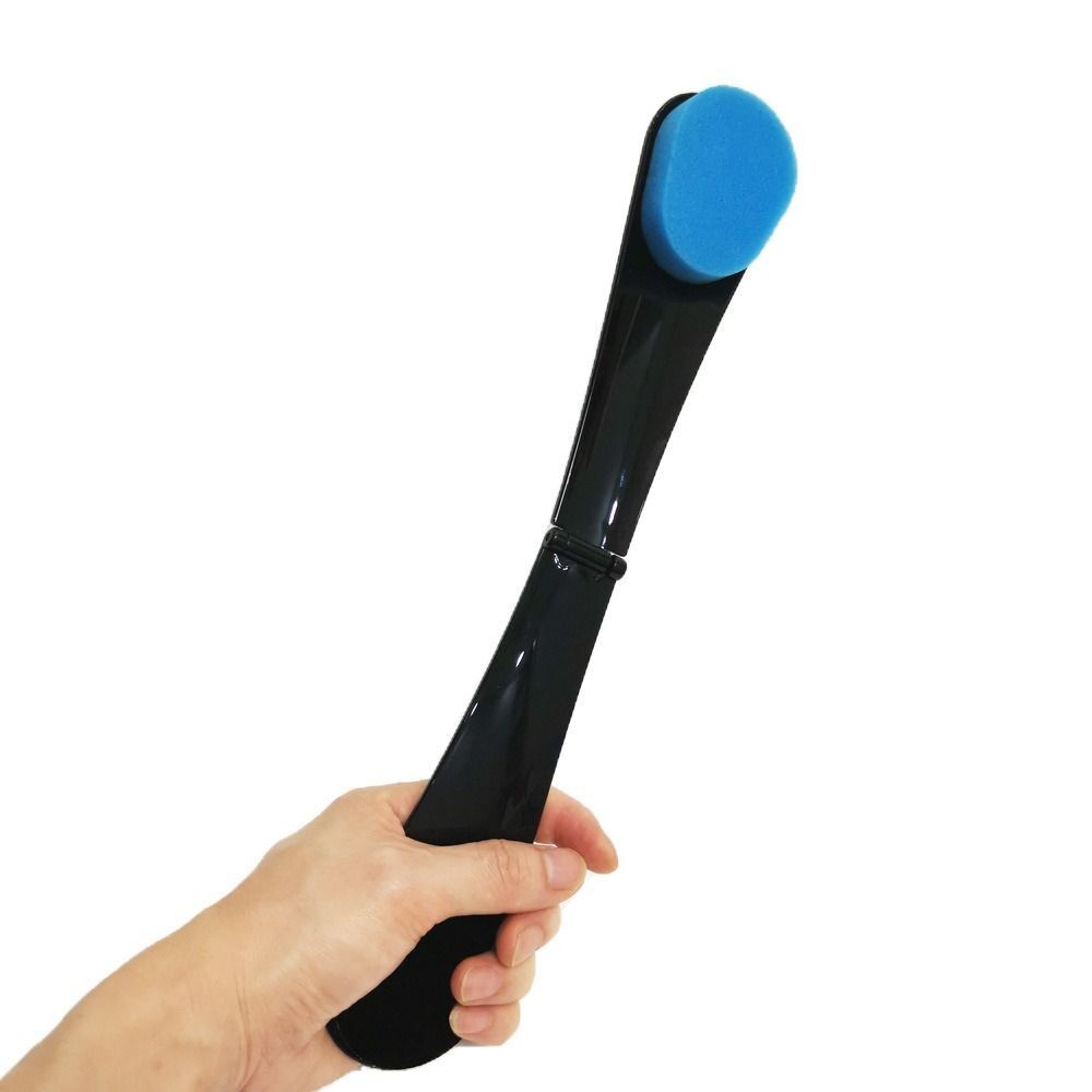 Self Tanning Back Applicator Reusable Back Care Sponge Folding Beauty Brush