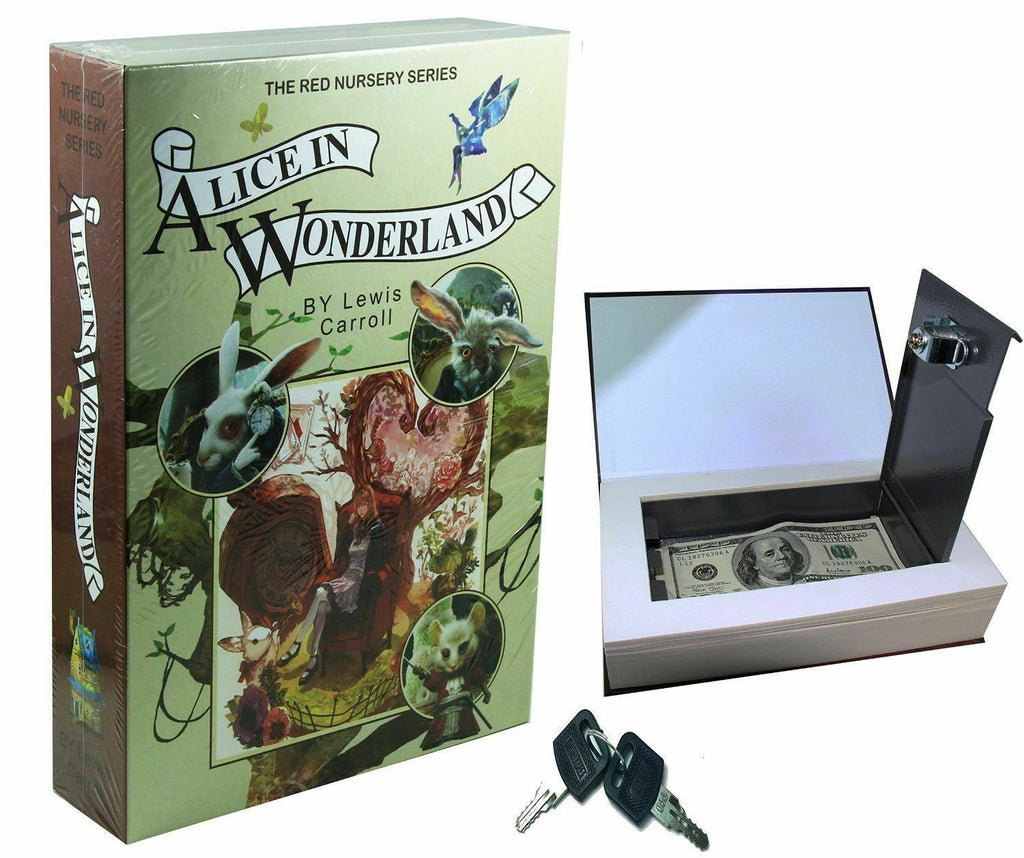 Book Safe Lock Book safe Key Lock Secret Hidden Safe Jewellery Storage Box UK