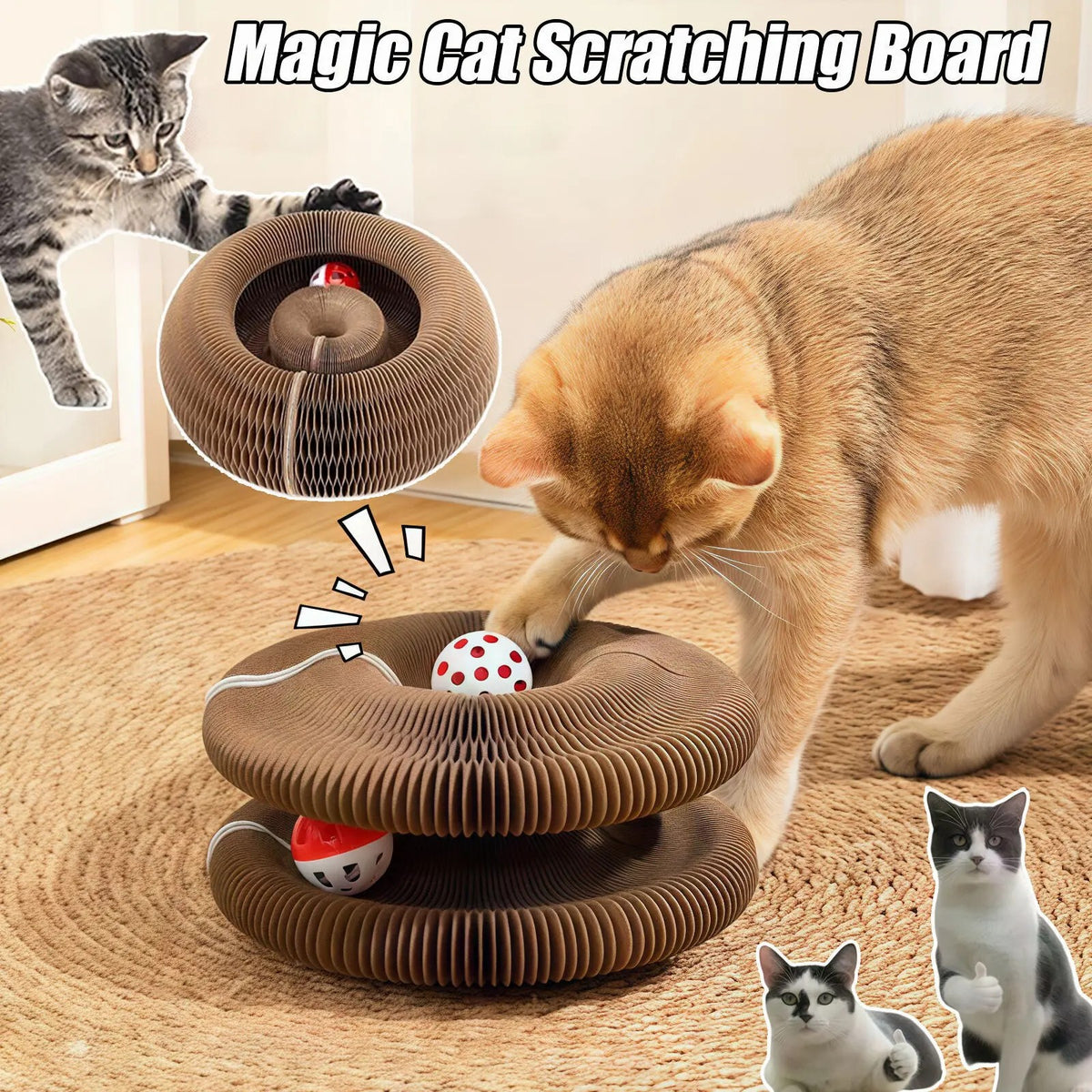 Marlene Kitty Kurlz, Kitty Kurlz Cat Toy, Kitty Curls Cat Toy, Magic Organ Cat