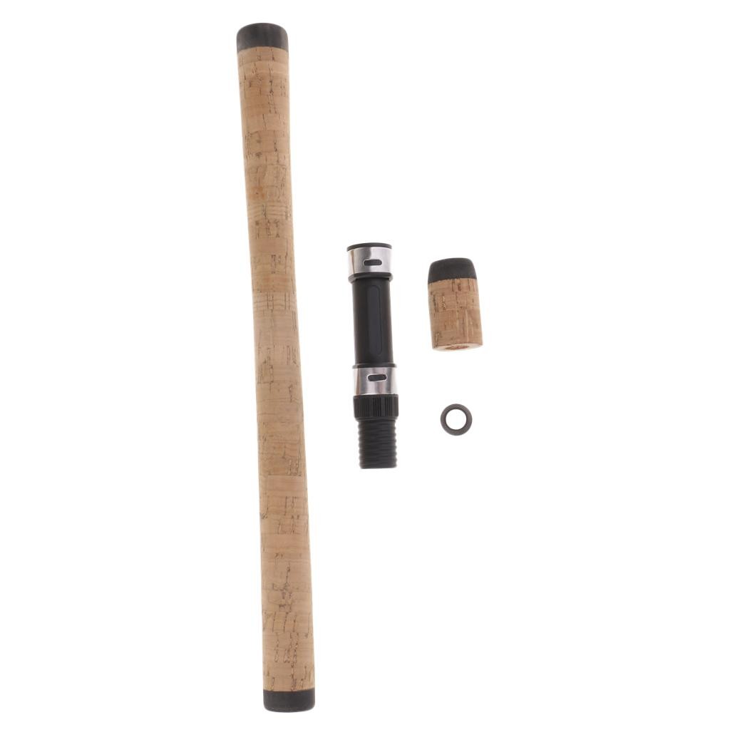 2x Fishing Rod Cork Handle Composite Cork Grip 47.5cm for Rod Building / Repair