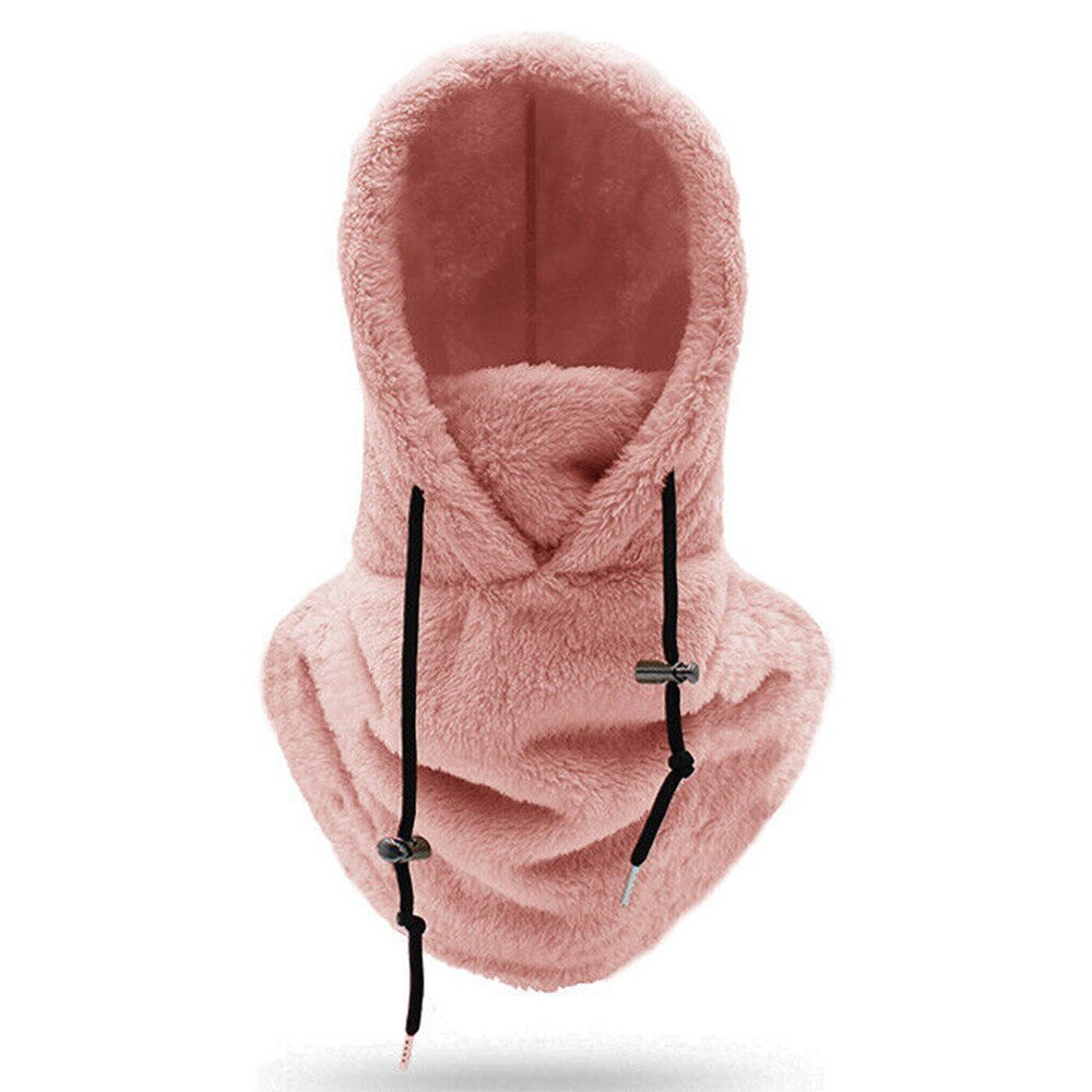 Sherpa Hood Ski Mask Winter Balaclava Windproof Warm Hood Cover Hat Cap Scarf