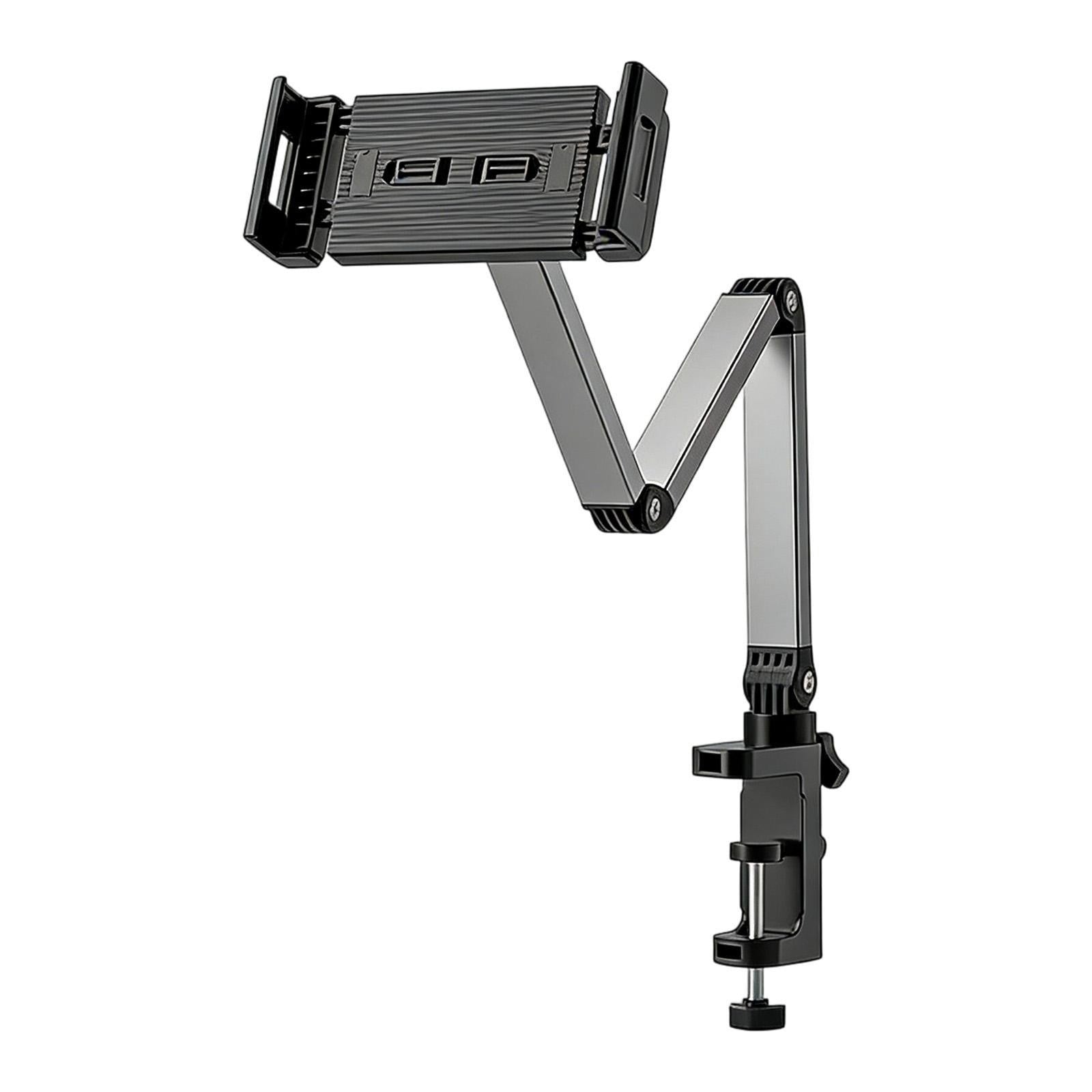 Gooseneck Phone Tablet Holder for Desk for Kitchen Living Room Laying Down