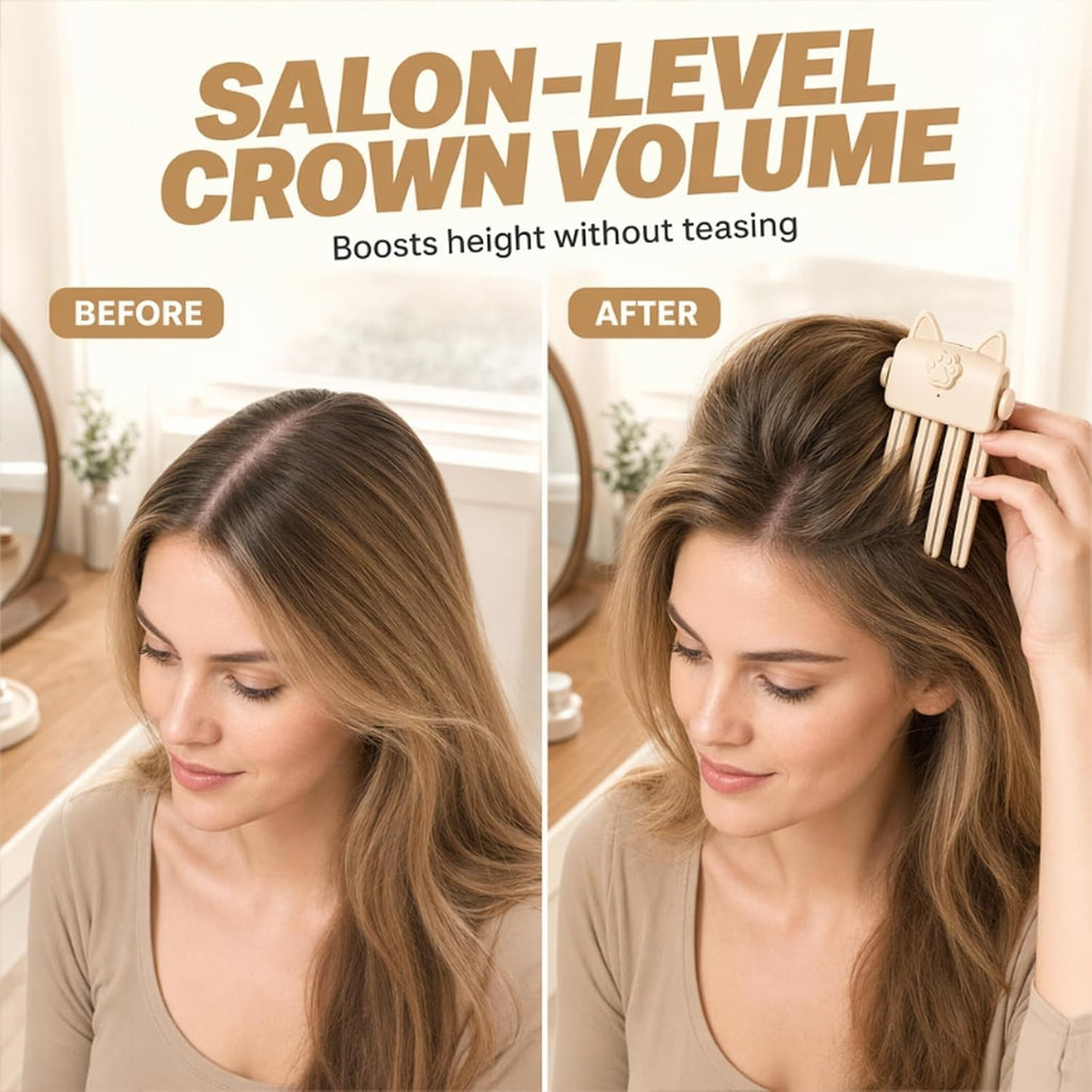 Electric Cordless Heated Hair Volume Clip - Root Clips for Curly Hair Volume