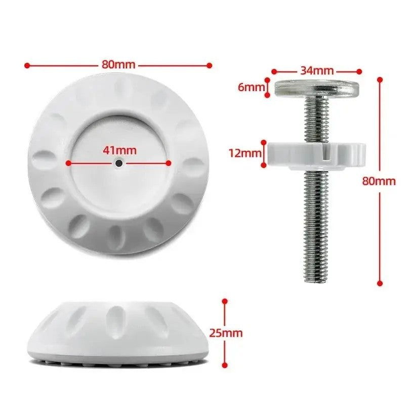 Pressure Mounted Baby Gate Wall Protector White Wall Cups  from Pet and Dog
