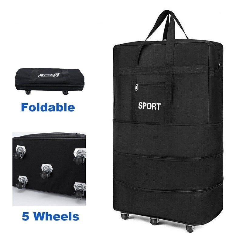42" Extra Large Lightweight Luggage Trolley Suitcase Travel Bag Handbag Bag