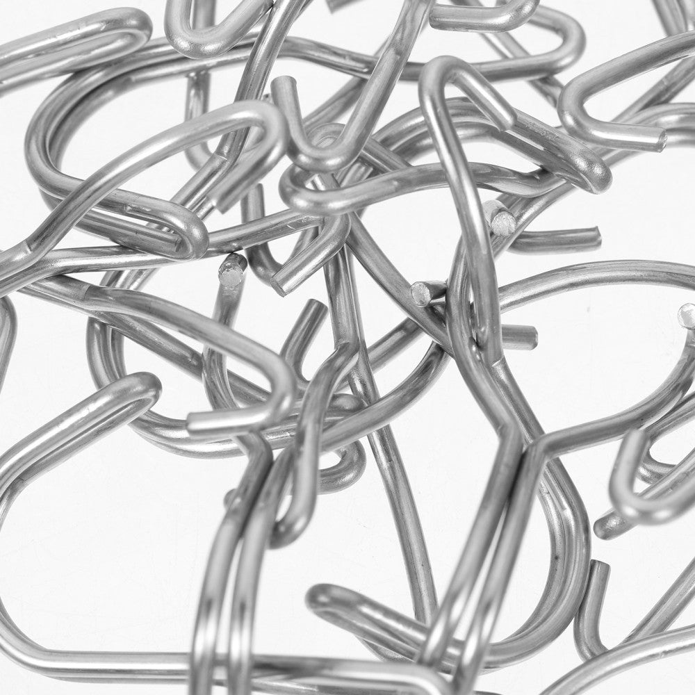 40 Pcs Metal Pegboard Hooks Heavy Duty Small Hooks for Tool Hanging