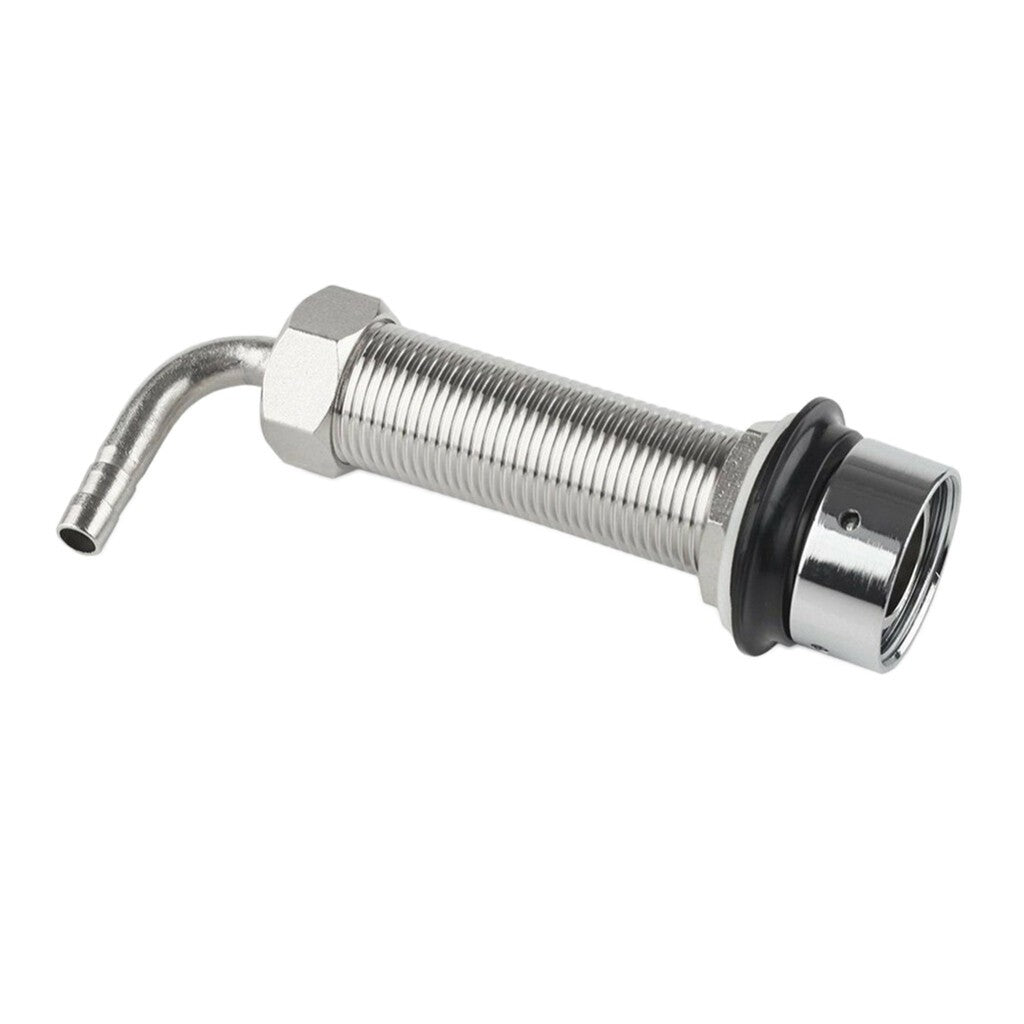 Stainless Steel Elbow Shank Beer Tap Draft Beer Faucet Accs Beer Keg 100mm