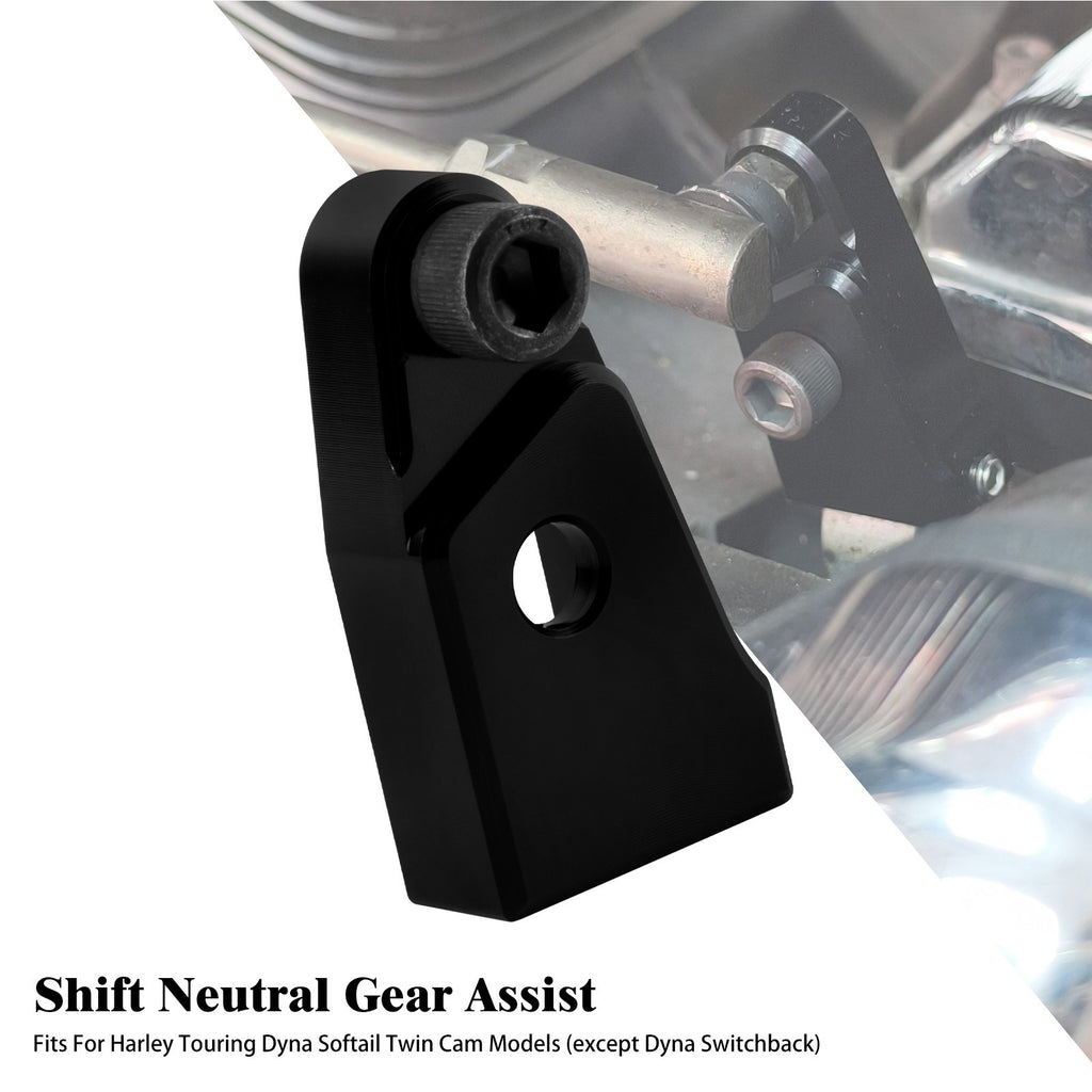 Black Shift Neutral Gear Assist For Harley Touring Twin Cam Models Touring Dyna