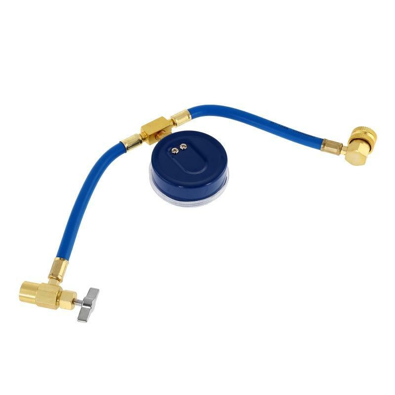 BPV31 Bullet Piercing Tap Valve Kits Home Refrigerator W/ Pressure Gauge Mini