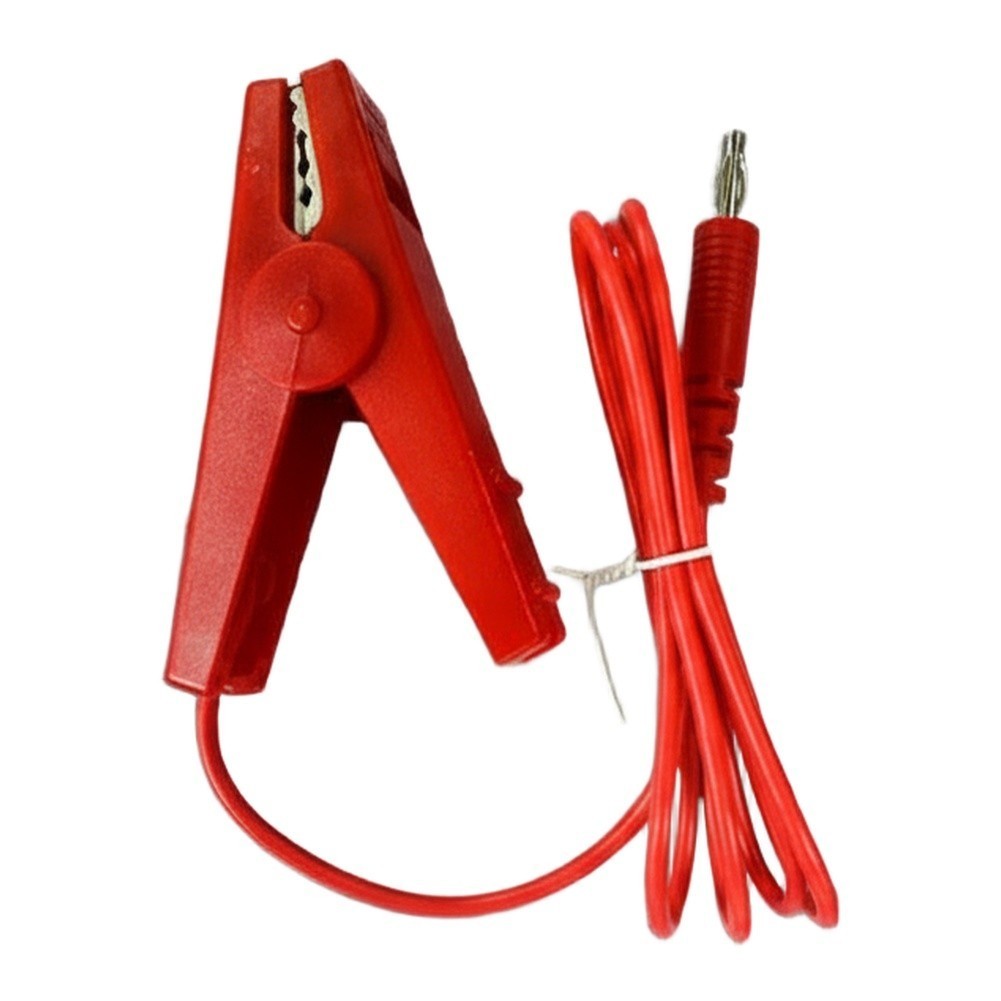 Electric Fence Cable with Battery Clips for Solar and Electric Fence Chargers