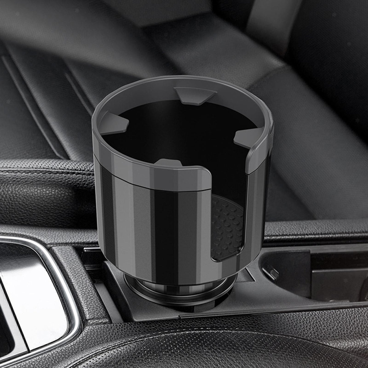 Car Cup Holder Expander Adapter with Adjustable Base for Cups Easy to Install