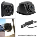 4PIN Forward/Side View Camera CCD IR LEDs Night Waterproof 9-24v Truck Caravan