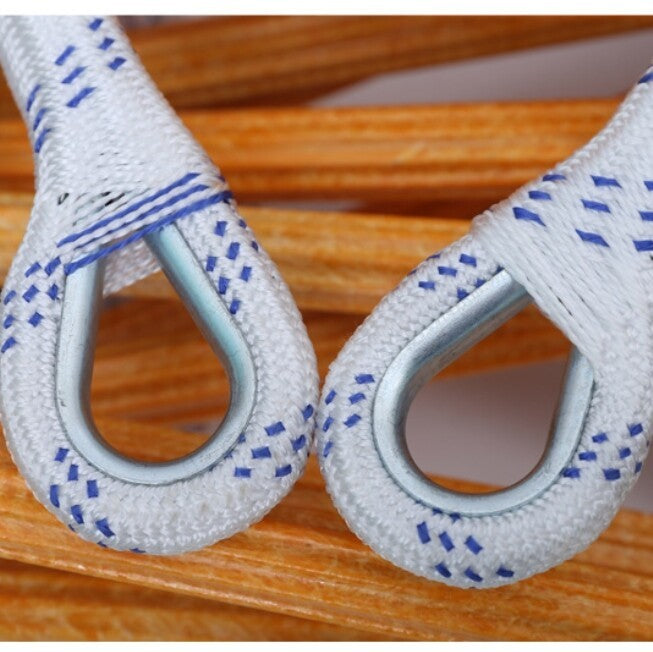 5/10m Portable Emergency Fire Escape Soft Rope Ladder With Hooks For UK Home Use