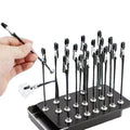 Miniature Model Clamping Set with 20 Clips and Storage Box for Artists
