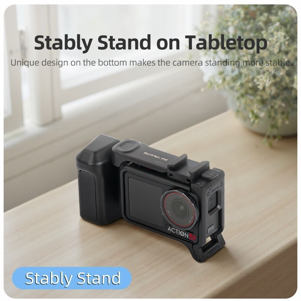 Quick Release Camera Grip Handle for DJI Osmo Action 5 Pro/4/3