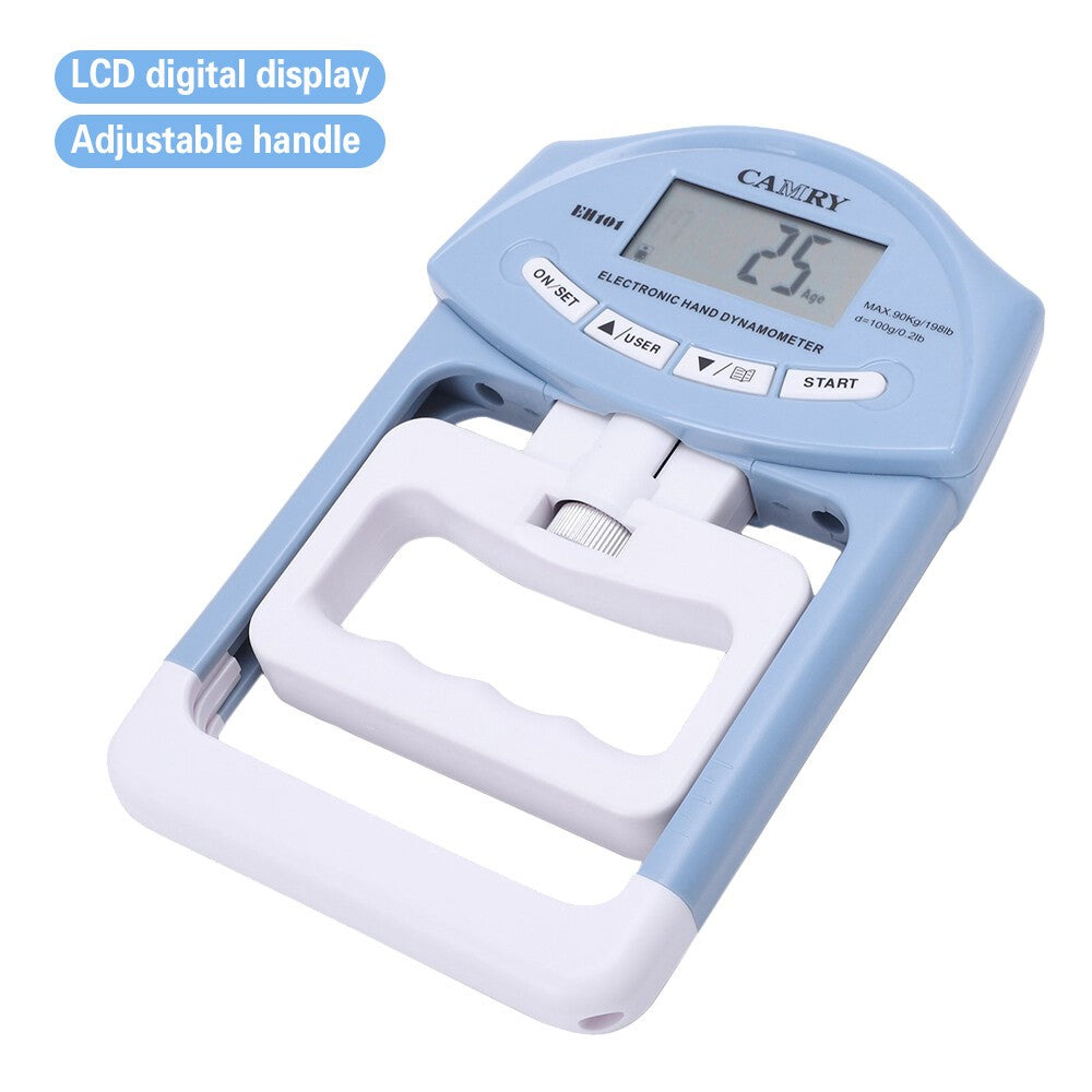 Digital Hand Dynamometer Grip Strength Measurement Meter Auto Capturing HandGrip