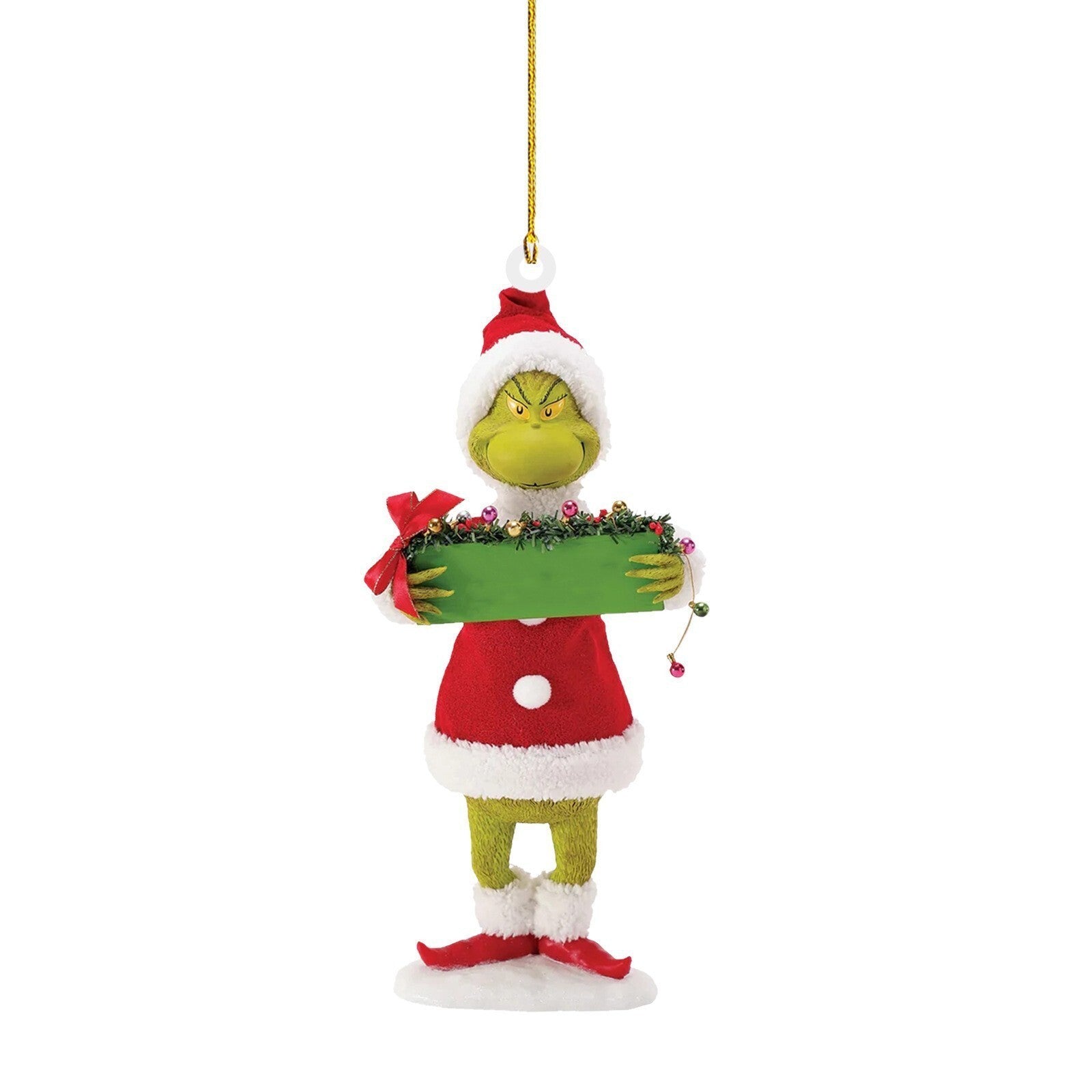 19X Merry Christmas Grinch Ornament Xmas Tree Hanging Figure Decoration Pendants