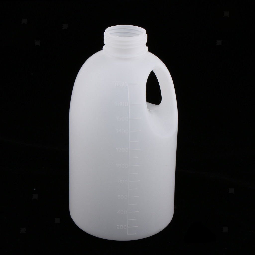 1700ml Reusable Male Bed Pee Urinal Bottle Night Drainage Container Set
