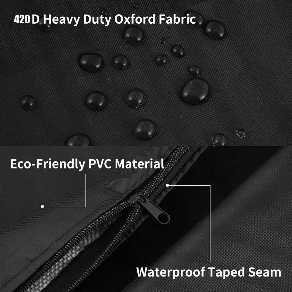 Heavy Duty Rain Sun UV Protective Hood Cover for Water Tank 1000 L IBC Container