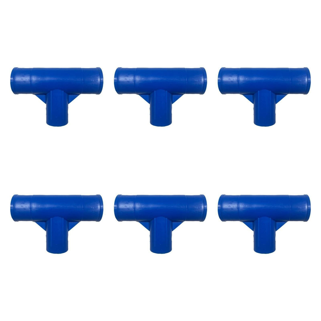 6Pcs T Joint Spare Parts for 28273 above Rectangle Frame Pools 4.5 x 2.2 M.*