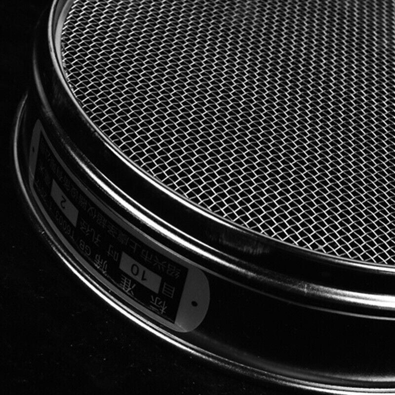 10-400 Mesh 2-0.0385mm Aperture Lab Standard Test Sieve 10-20cm Stainless Steel