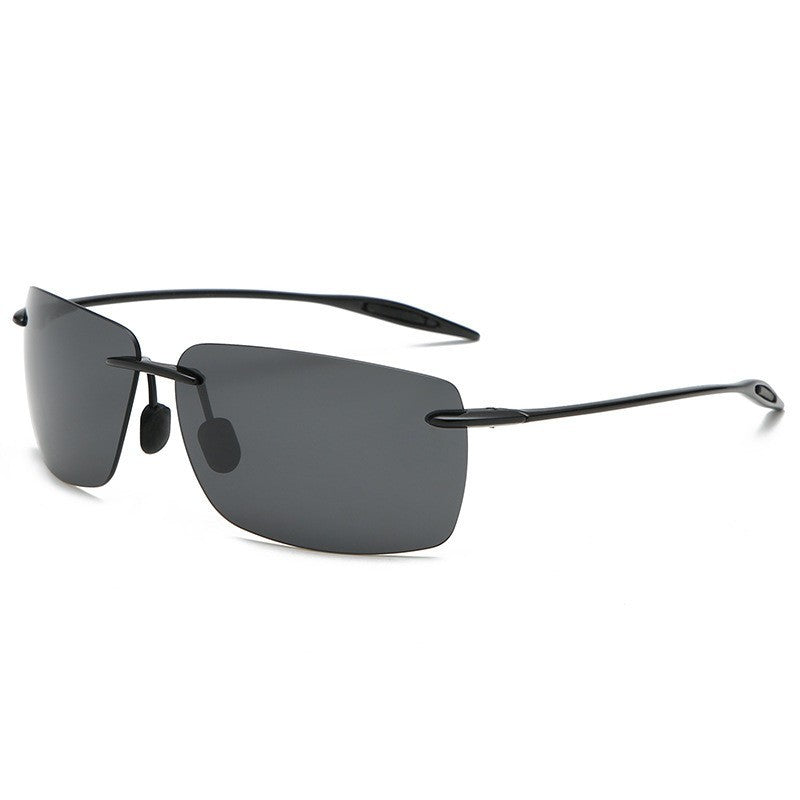 Ultra-light TR90 Rimless Sunglasses