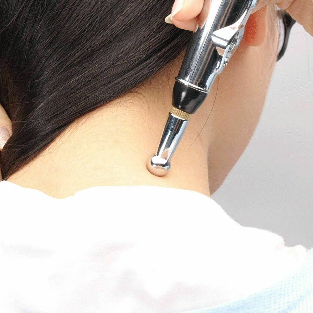 Electronic Acupuncture Massage Pen Meridian Therapy Pain Relief Energy Tool UK